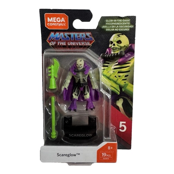 Mega Construx MOTU Scareglow GDB15 Glow in the Dark Masters Universe Figure MOC - Picture 1 of 3